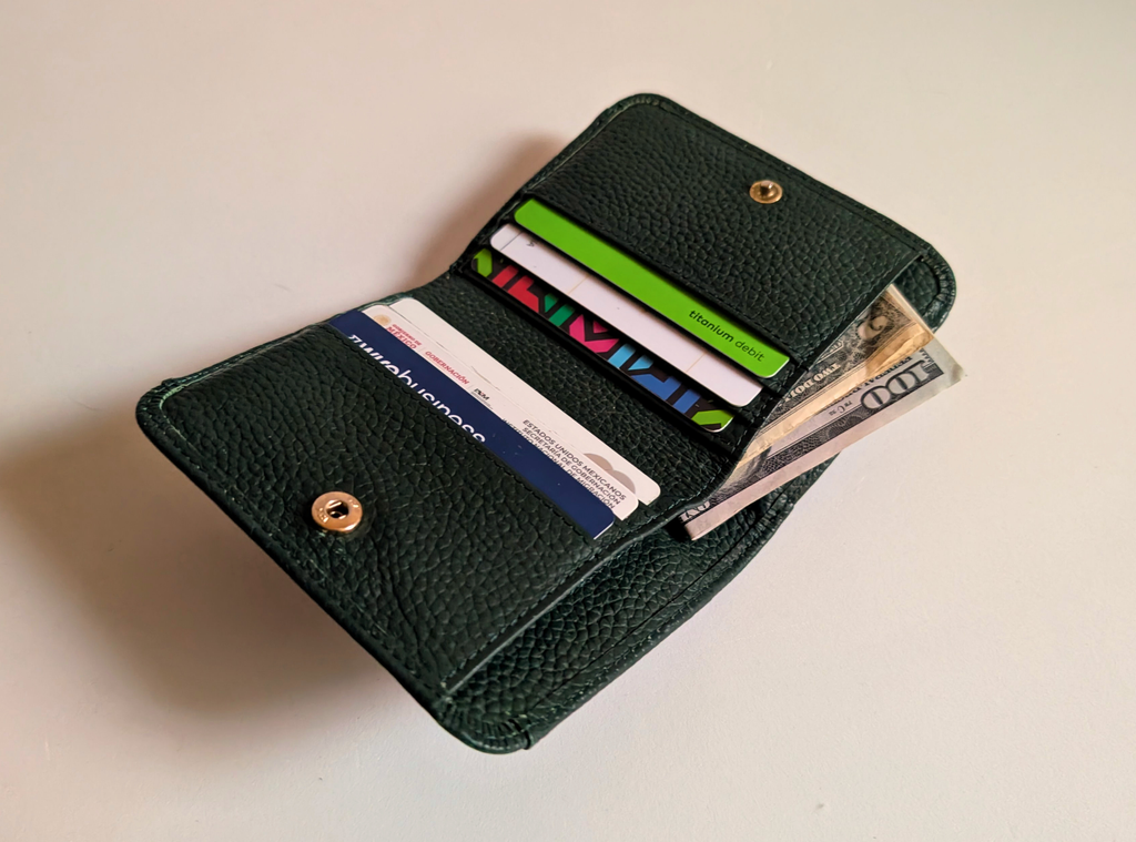 Women's Leather Bifold Wallet